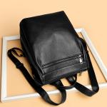 Luxury 100% Genuine Leather Stylish Backpack For Women Large Capacity Travel Rucksack New Knapsack For Ladies Satchel SchoolBag