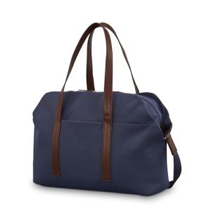 Samsonite Virtuosa Weekender Duffel Overnight Bag with Laptop Computer Sleeve, Navy