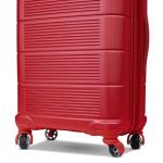 American Tourister Stratum 2.0 Expandable Hardside Luggage with Spinner Wheels, Red, Carry-on