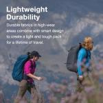 Osprey Farpoint 55L Men's Travel Backpack, Black