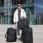 Travel Bags Expandable Oxford Cloth Waterproof Carry-on Luggage Super Large Capacity Business Trolley Bag with Spinner Wheels