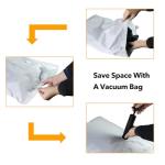 SUOCO Convertible Garment Duffle Bag for Travel, Suit Bags with Vacuum Compression Bag, 2 in 1 Hanging Duffel Dress Carry On Suitcase for Men Women, Black