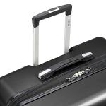 DELSEY PARIS Margot Hardside Luggage, Dual Wheel Spinners for Smooth Travel, Expandable with Spacious & Organizable compartments, Men and Women, Black, Carry-On 20-Inch