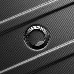 DELSEY PARIS Margot Hardside Luggage, Dual Wheel Spinners for Smooth Travel, Expandable with Spacious & Organizable compartments, Men and Women, Black, Carry-On 20-Inch