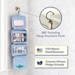 VANDEL Waterproof Hanging Toiletry Bag for Travelling, Hanging Makeup Bag, Cosmetic Travel Bags for Women Travel Toiletry Bags, Makeup Case Toiletries Organizer Hygiene Bathroom Shower Caddy