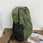 2026 College-style Backpack Outdoor Travel Backpack Student Niche Design Folding Lightweight Women's Bag