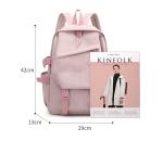 Chip n Dale Girls Kids School Book Bags Women Bagpack Teenagers Travel Backpack Mochila Escolar
