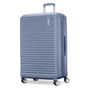 American Tourister Stratum 3.0 Large 28-Inch Spinner, Airline Approved, Durable Hardside Luggage, Expands 1.5", RightHeight™ Adjustable Handle, Elemental Blue