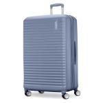American Tourister Stratum 3.0 Large 28-Inch Spinner, Airline Approved, Durable Hardside Luggage, Expands 1.5", RightHeight™ Adjustable Handle, Elemental Blue