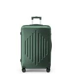 Karl home Hardside 21 Inch Carry On Luggage 22x14x9 Airline Approved with Spinner Wheels, ABS Hardshell Small Carry-On Suitcase with TSA Lock for Men & Women Lightweight Travel, Dark Green