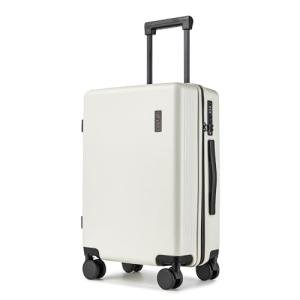Hulsin Carry on Luggage 22x14x9 Airline Approved, 20 Inch Carry-on Suitcase, Hard Shell Luggage with Spinner Wheels, Hardside Small Rolling Suitcase with TSA Lock for Travel (White, 20 Inch)