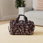 Rockland Rolling Duffel Bag, Purple Pearl, 22"