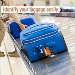 Mr. Pen- Luggage Tags, 4 Pack, Colorful,Luggage Name Tags for Suitcases