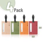 Mr. Pen- Luggage Tags, 4 Pack, Colorful,Luggage Name Tags for Suitcases