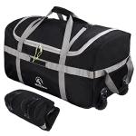 REDCAMP Foldable Duffle Bag with Wheels, 120L 1680D Oxford Large Duffle bags for Travel
