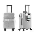 1 piece of luggage, 20/22/24/26 inches, swivel wheel combination lock carry-on luggage, multi-purpose travel luggage