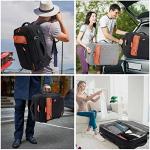 Lumesner Carry on Travel Backpacks, Extra Large 40L Flight Approved for Men & Women,Expandable Suitcase backpack (Black (Backpack With 4 Packing Cubes))