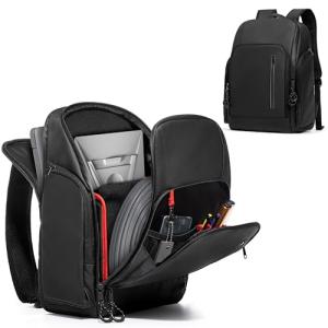 Trunab Travel backpack Compatible with Starlink Mini with Adjustable Padded, Portable Storage Bag with 15.6” Laptop Compartment and Accessories