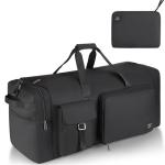 120L Travel Duffle Bag for Men and Women, Urtala 34” Large Duffle Bag for Traveling with Shoes Compartment, Foldable Travel Duffel Bags, Waterproof and Tear Resistant