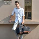 Dimayar Expandable Duffle Bag for Men, 50L Large-Capacity Weekender, Water-Resistant Mens Duffle Bags for Traveling, Lightweight & Durable Overnight Carry-On, Versatile Gym and Travel Bag