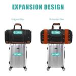 Dimayar Expandable Duffle Bag for Men, 50L Large-Capacity Weekender, Water-Resistant Mens Duffle Bags for Traveling, Lightweight & Durable Overnight Carry-On, Versatile Gym and Travel Bag