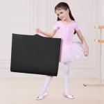 Univivi 40 Inch Kids Dance Costume Garment Bag, Dance Competition Garment Bags for Teens With 3 Medium Clear Zipper Pockets for Storage And Travel (Black) - 12 Pack