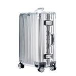 20/24/26/29 Inch Lightweight Aluminum-Magnesium Alloy Carry-on Suitcase - Cabin Luggage Business Travel Trolley w/Spinner Wheels