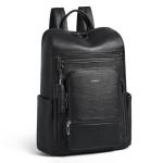 Shrrie Upgraded Large Travel Laptop Backpack with Laptop Compartmetn Fits 17 inch Laptop,Waterproof Vegan Leather Computer Backpack for Women and Men Work Business College