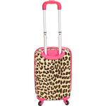 Rockland Safari Hardside Spinner Wheel Luggage, CAMO, Carry-On 20"