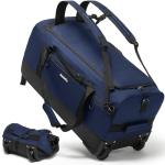 Fanwoli 30'' Large Rolling Duffel Bag with Wheels - No-Sag Design for Heavy Loads, 100L Waterproof Foldable Luggage w/Hidden Backpack Straps & Waist Support Compartment, Lightweight Travel & Gym