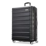 Samsonite Omni 2 28-Inch Large Checked Hardside Luggage with 360° Spinner Wheels - Scratch Resistant Hardshell - TSA Lock - Expandable Polycarbonate Shell for Lightweight Travel - Midnight Black