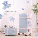 Large Capacity Vintage Suitcase 20-inch Rolling Luggage Boardable PU High Quality Suitcase Set 20/24/26 inch