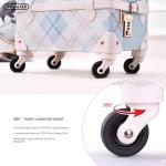 Large Capacity Vintage Suitcase 20-inch Rolling Luggage Boardable PU High Quality Suitcase Set 20/24/26 inch