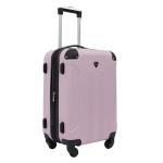 Travelers Club Chicago Hardside Expandable Spinner Luggage, Lilac, 20" Carry-On