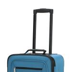 Rockland Fashion Softside Upright Luggage Set, Expandable, Wheel, Telescopic Handle,Turquoise, 2-Piece (14/19)
