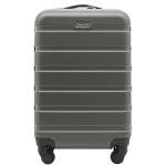 Travelers Club Harper Luggage, Charcoal, 22-Inch Carry-On