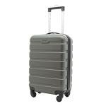 Travelers Club Harper Luggage, Charcoal, 22-Inch Carry-On