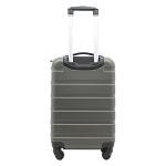 Travelers Club Harper Luggage, Charcoal, 22-Inch Carry-On