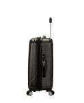 Rockland Melbourne Hardside Expandable Spinner Wheel Luggage, Metallic, Carry-On 20-Inch