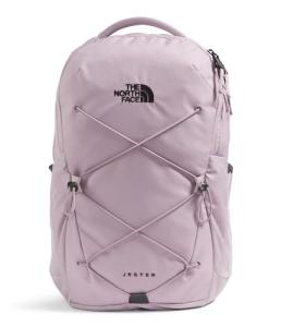The North Face Women's Jester Everyday Laptop Backpack | Commuter Travel Bag with Laptop Sleeve, Water-Repellent Finish, Spacious Compartment, Ashen Purple/TNF Black, One Size