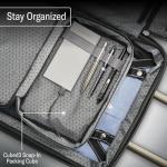 Samsonite Octiv Lightweight Hardshell 28-Inch Large Checked Luggage - Durable & Impact Resistant, 360° Aero Trac Spinner Wheels, Adjustable Telescopic Handle, Expandable, TSA Approved Lock - Black