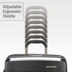 Samsonite Octiv Lightweight Hardshell 28-Inch Large Checked Luggage - Durable & Impact Resistant, 360° Aero Trac Spinner Wheels, Adjustable Telescopic Handle, Expandable, TSA Approved Lock - Black