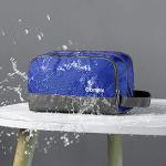 Gonex Travel Toiletry Bag Nylon, Shaving Bag Toiletry Organizer Blue