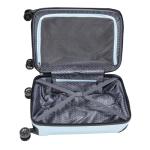 Kenneth Cole Reaction Flying Axis 28" Hardside Expandable 8-Wheel Spinner Check-Size Luggage, Dream Blue