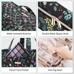 Everfun Hanging Travel Toiletry Bag Christmas Gifts for Women Traveling With Leakproof Compartment Makeup Cosmetic Organizer Dopp Kit Travel Accessories Essentials Must Have