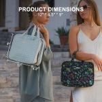 Everfun Hanging Travel Toiletry Bag Christmas Gifts for Women Traveling With Leakproof Compartment Makeup Cosmetic Organizer Dopp Kit Travel Accessories Essentials Must Have