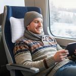 Utopia Bedding Travel Pillow for Airplane, Car and Toddlers (White, 2 Pack), Neck Support for Travelling, Down Alternative Filling, Compact Camping Pillow for Backpacking & Hiking (12x20) (2, 12x20)