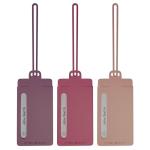 Travelon Set of 3 Silicone Privacy Luggage Tags