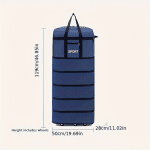 Versatile 5-Layer Folding Travel Bag with Wheels Large Capacity Waterproof Durable Luggage for Trip Weekend Getaways overnight