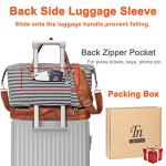 IBFUN Weekender Bags for Women, 21" Weekender Travel Bag, Travel Duffle Bag with Shoe Compartment Carry on Overnight Duffel Bag for Weekend Travel Business Trip, 3PCS